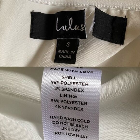 NWOT Lulus Festive Occasion White Ruched Strapless Bodycon Mini Dress Size S - Picture 13 of 16